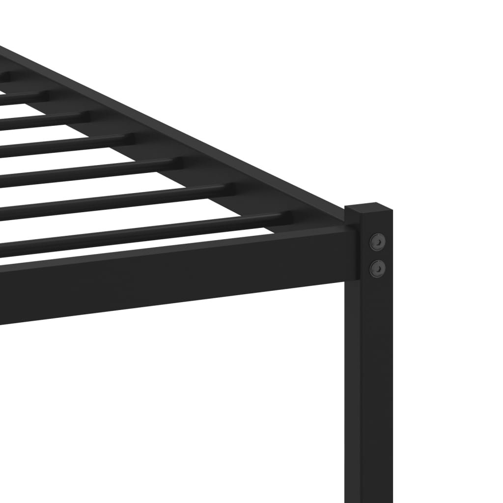 Metalni okvir kreveta bez madraca boja hrasta sonome 100x200 cm