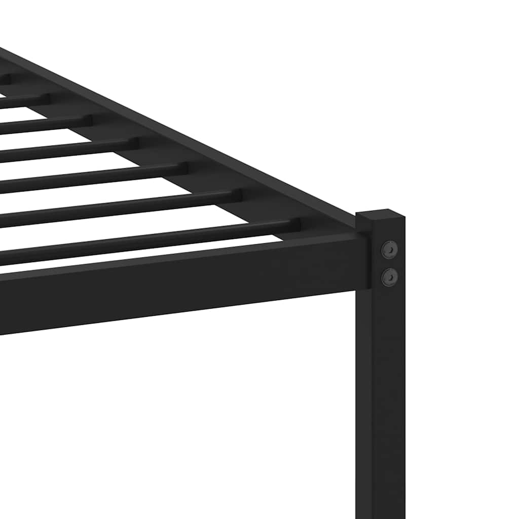 Metalni okvir kreveta bez madraca boja hrasta sonome 180x200 cm