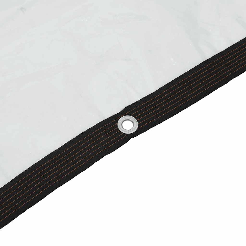 Prozirna cerada s ušicama 2x12 m polietilen