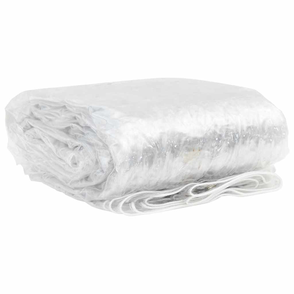 Prozirna cerada s ušicama 4x12 m PVC