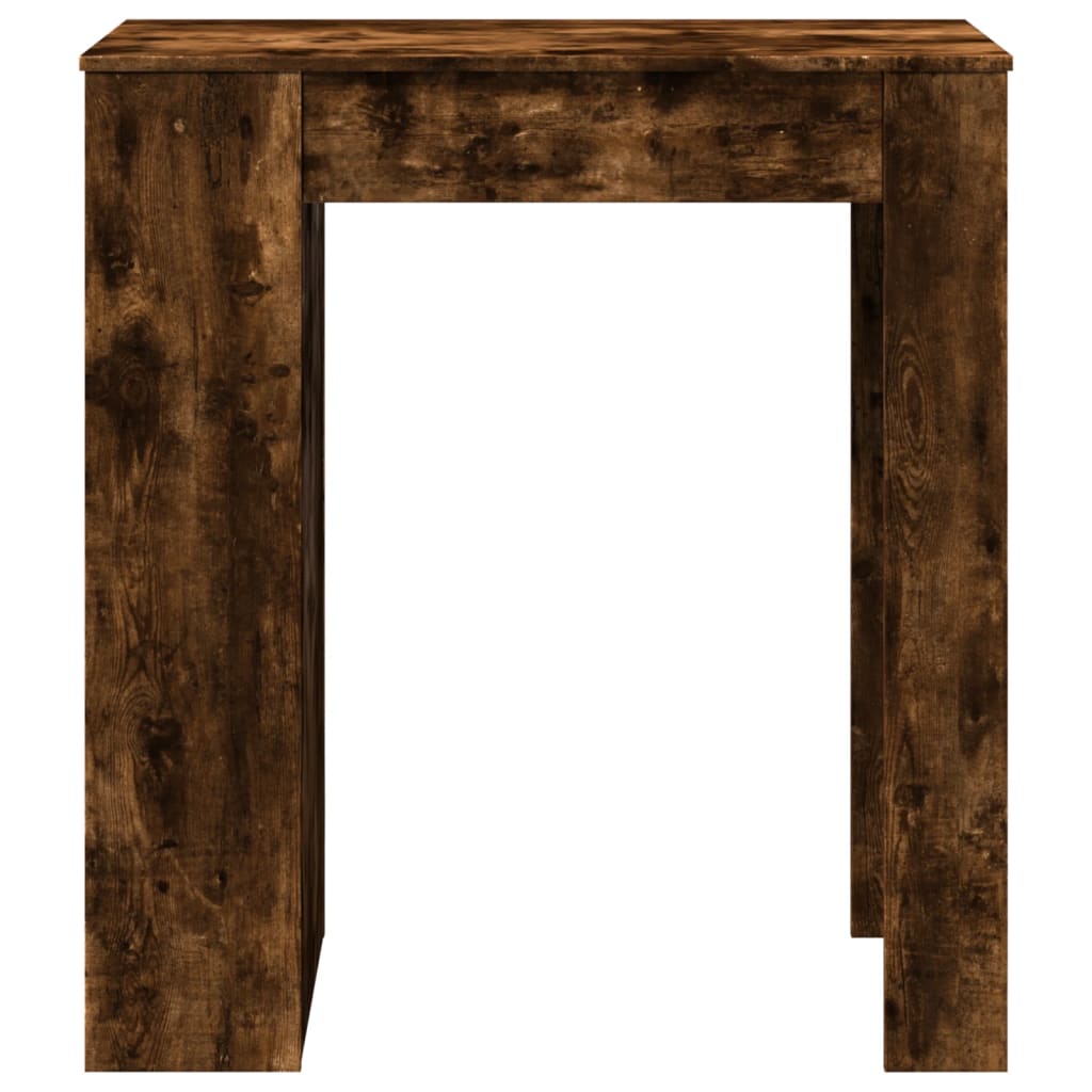 Barski stol s držačima boja hrasta 95x47x103,5 cm drveni