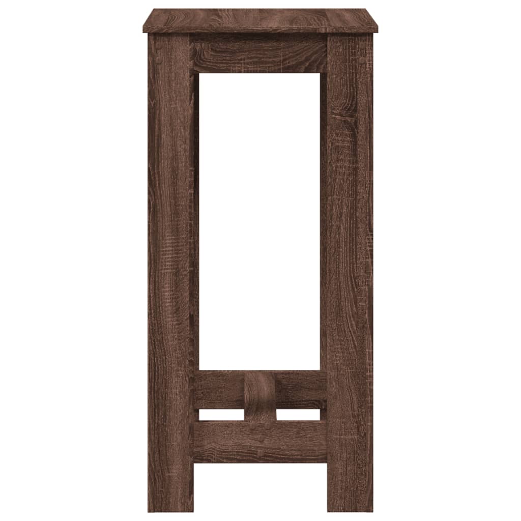 Barski stol smeđa boja hrasta 51x50x103,5 cm konstruirano drvo