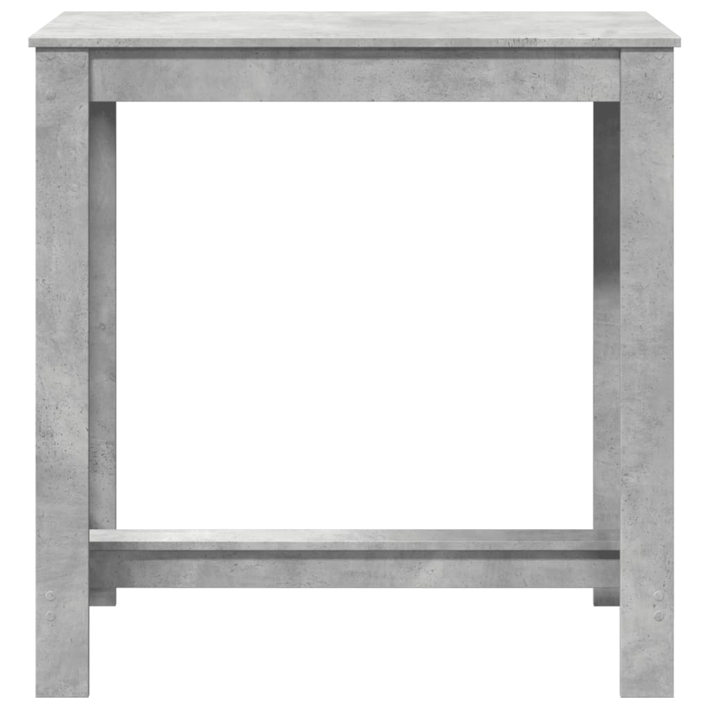 Barski stol boja betona 102 x 50 x 103,5 cm konstruirano drvo