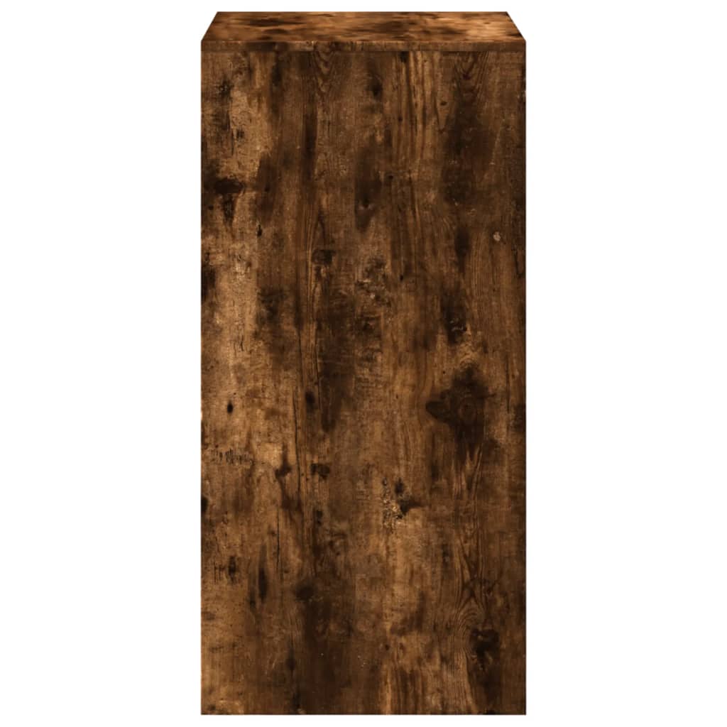 Barski stol boja hrasta 51 x 50 x 103,5 cm konstruirano drvo Smeđa