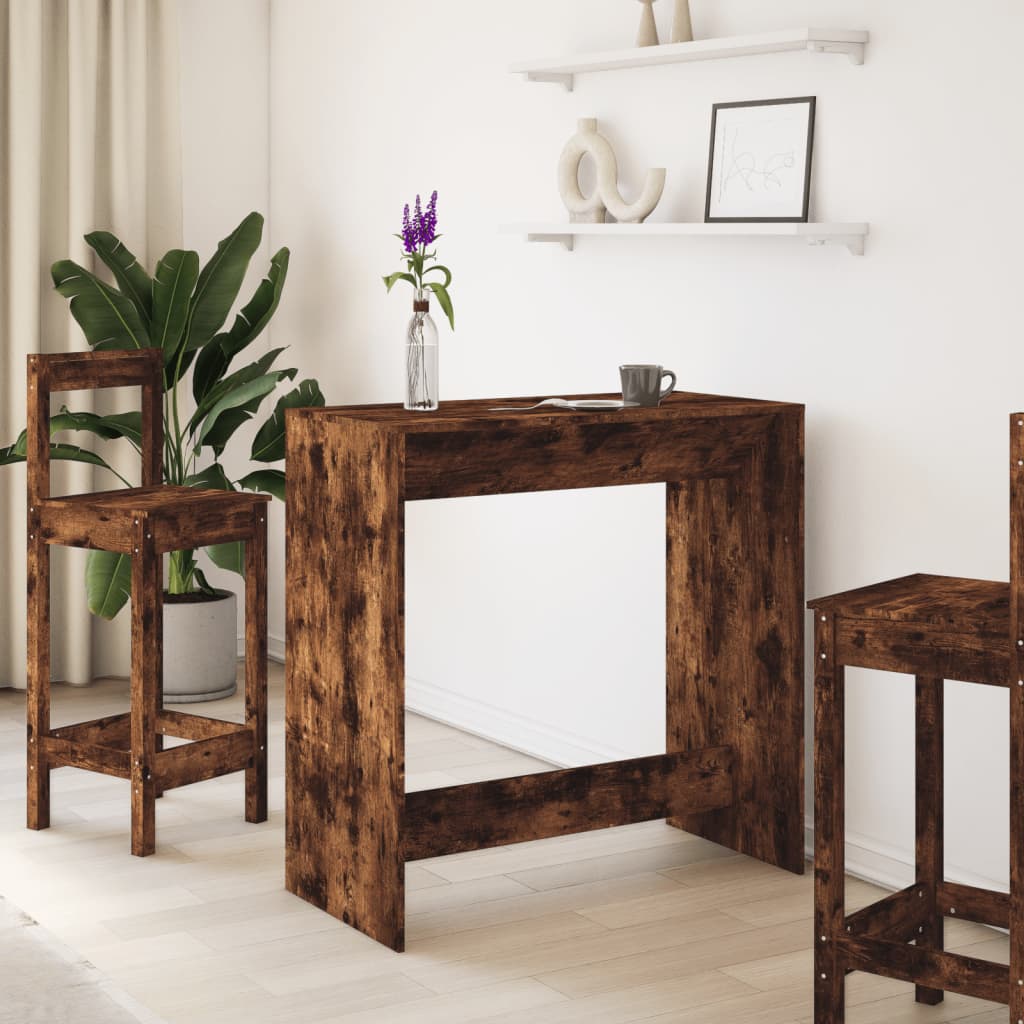 Barski stol boja hrasta 102 x 50 x 103,5 cm konstruirano drvo