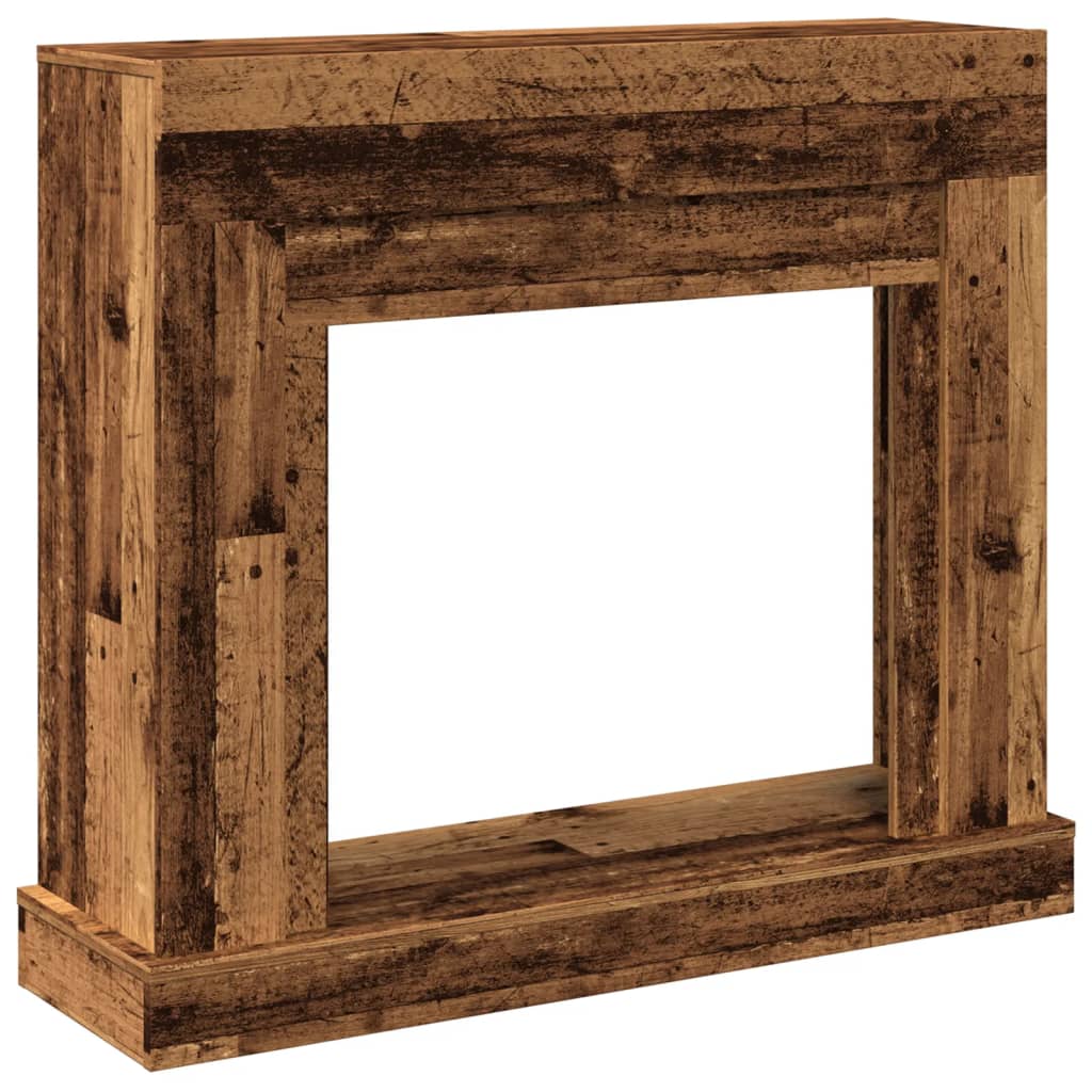 Okvir za kamin boja drva 100x30x87,5 cm od konstruiranog drva