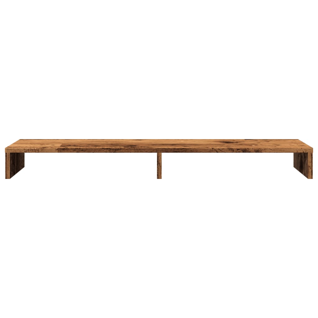 Stalak za monitor boja drva 100x27x10 cm konstruirano drvo