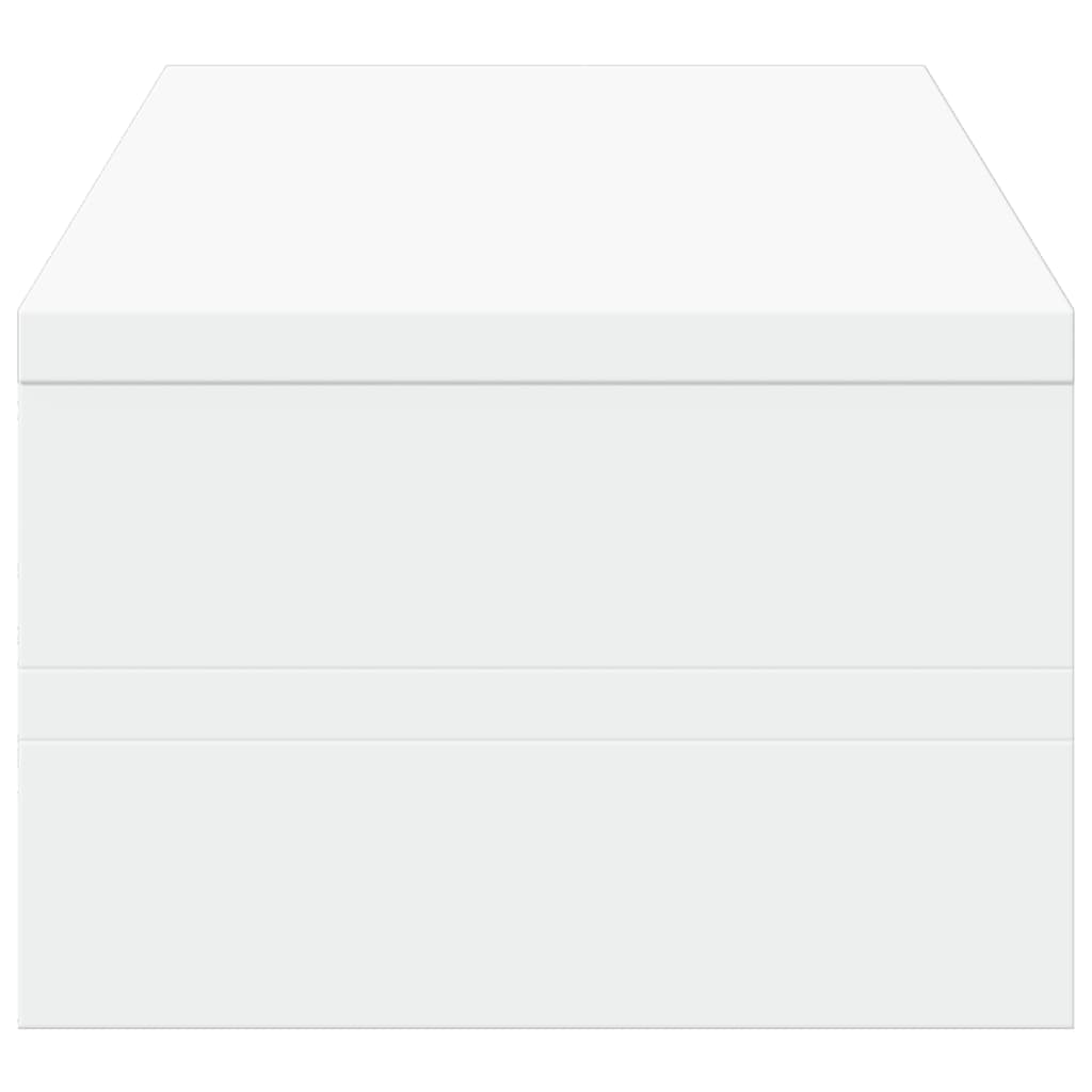 Stalak za monitor bijeli 54 x 22 x 15 cm od konstruiranog drva