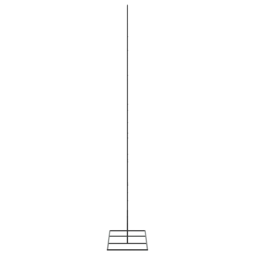 Metalno ukrasno božićno drvce crno 180 cm