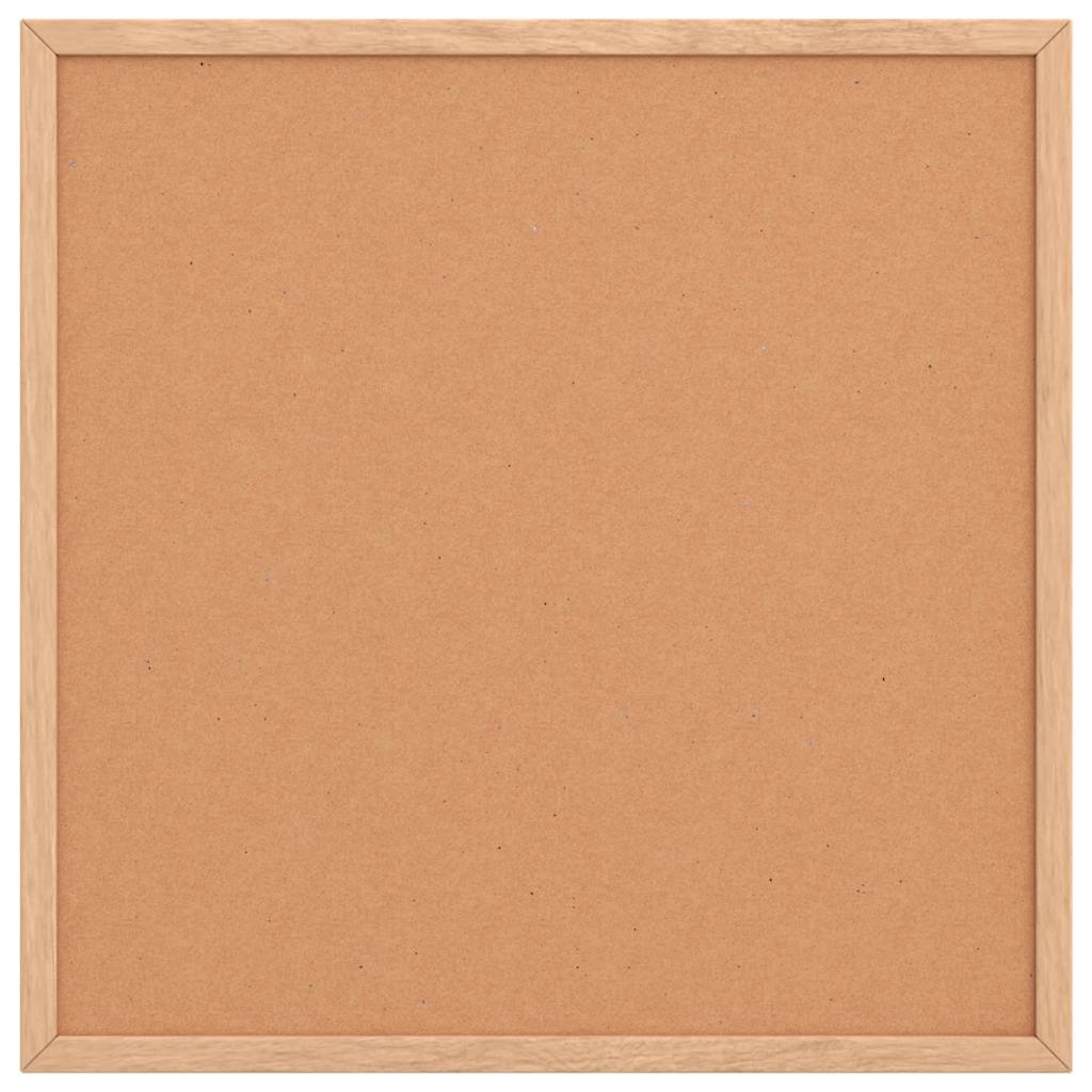Ploča od pluta s okvirom od punog drva borovine 40x40 cm