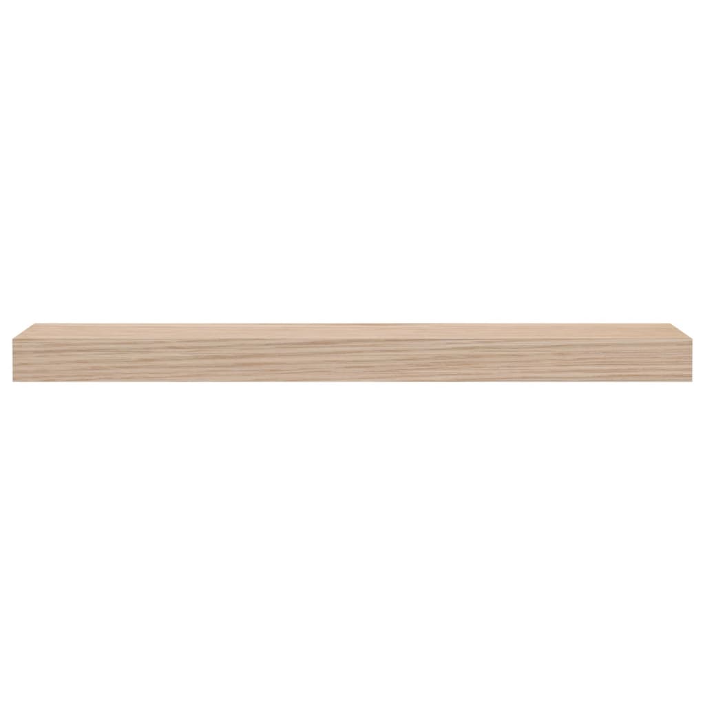 Plutajuće police 2 kom 60x23,5x4 cm od konstruiranog drva