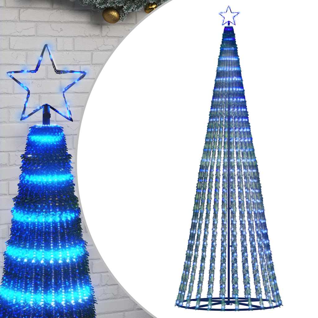 LED božićno drvce 475 LED dioda plavo 247 cm