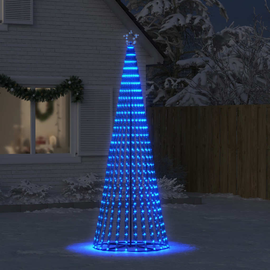 LED božićno drvce 475 LED dioda plavo 247 cm