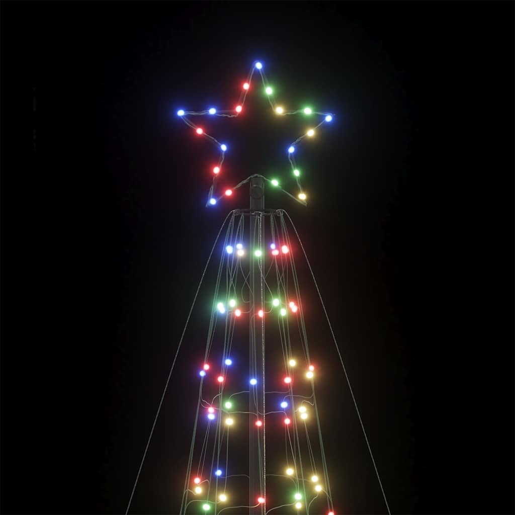 LED božićno drvce sa šiljcima 1534 LED šareno 500 cm