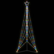 LED božićno drvce 525 LED šarenih 302 cm
