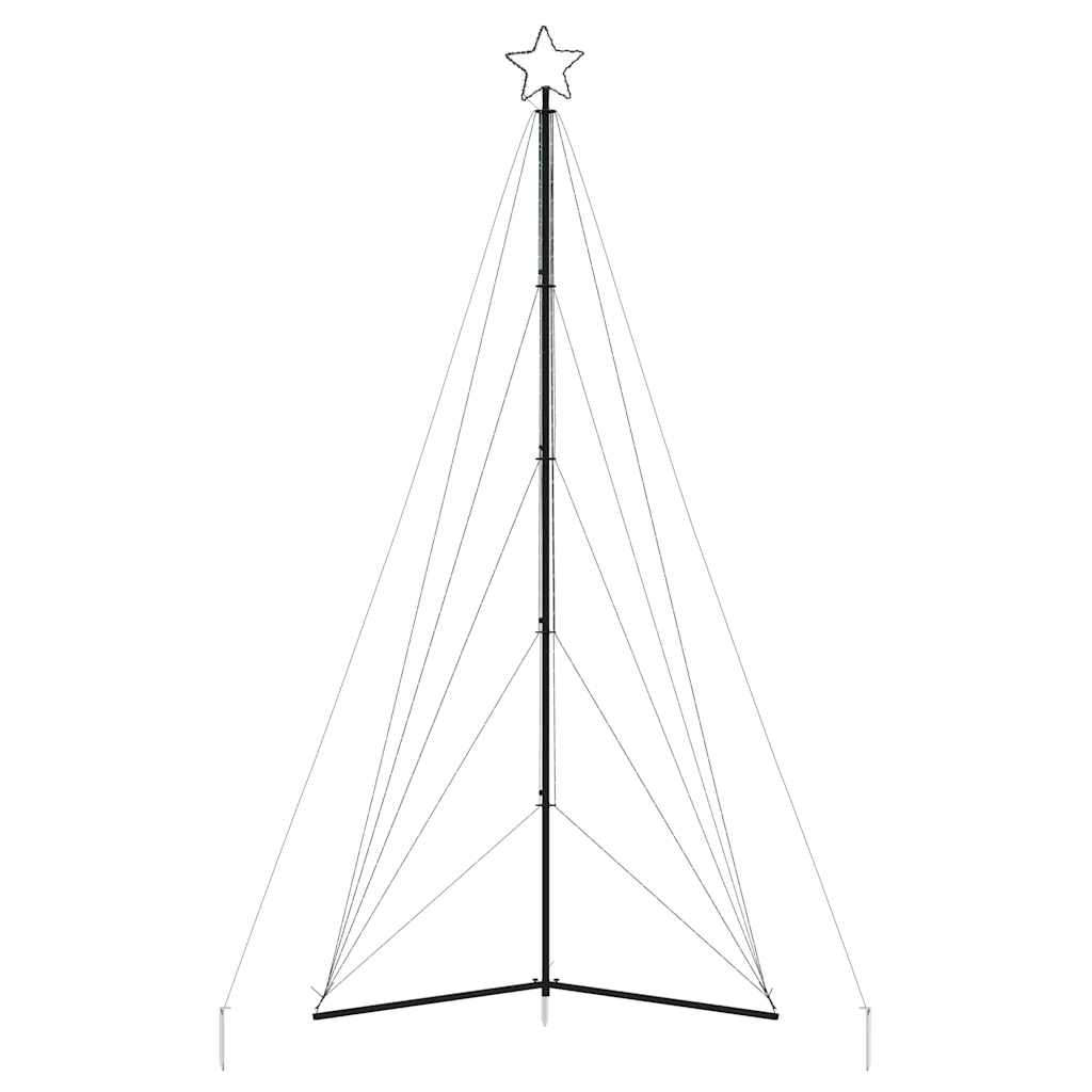 LED božićno drvce 615 LED šarenih 404,5 cm