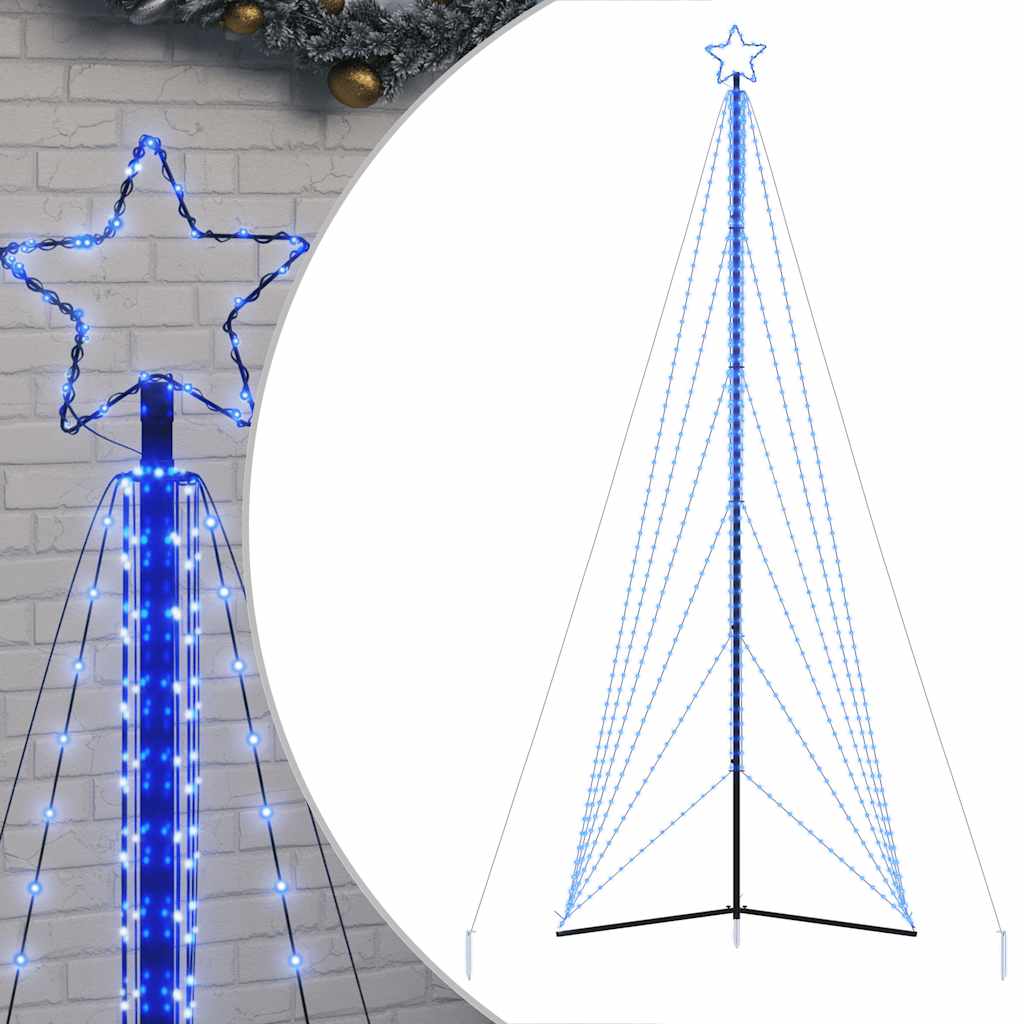 LED božićno drvce 861 LED plavo 478 cm