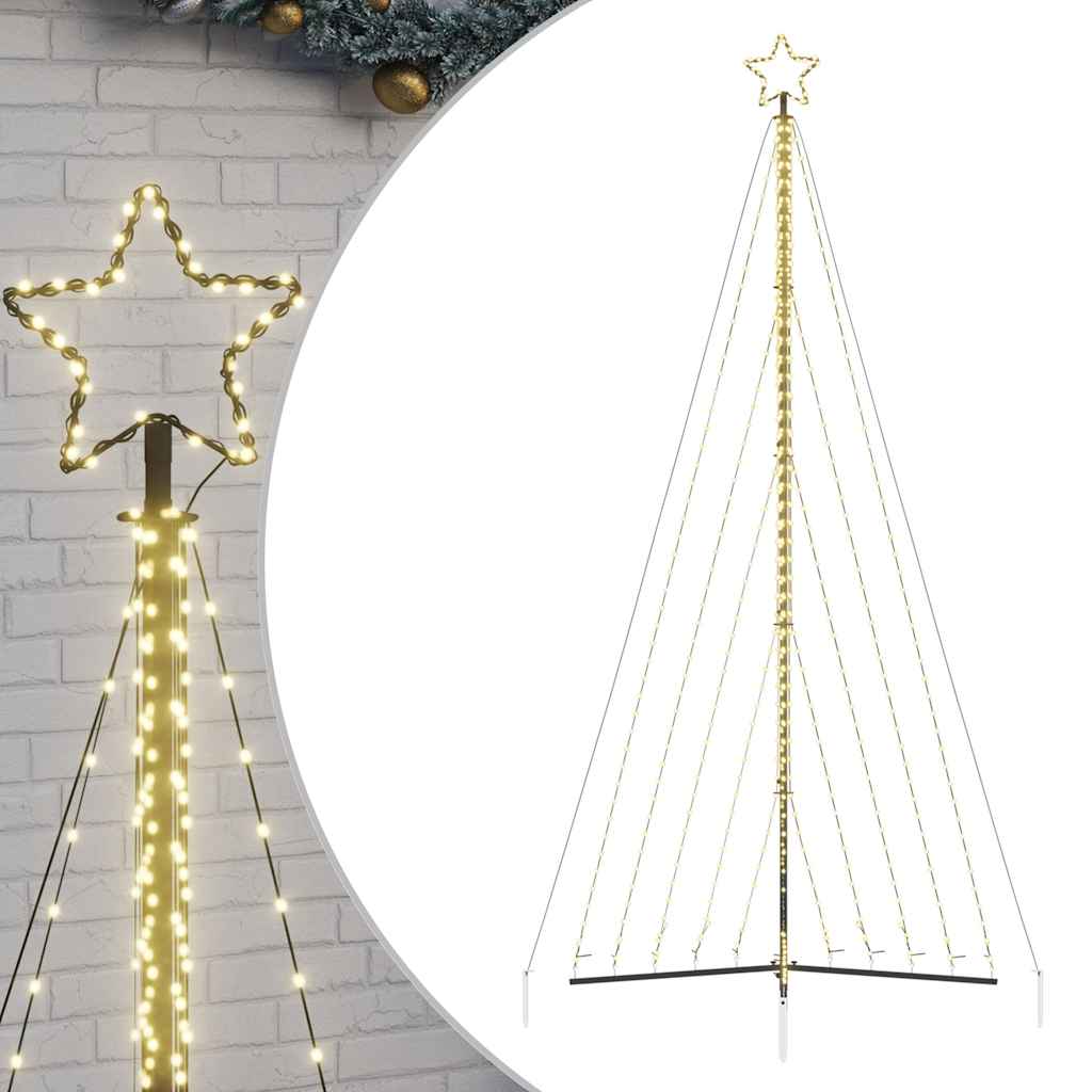 LED božićno drvce 570 LED toplo bijelo 399 cm