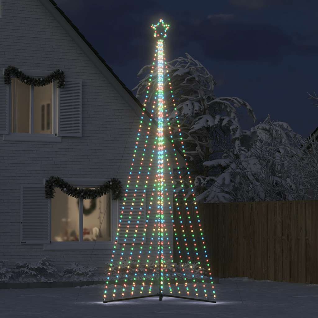 LED božićno drvce 789 LED šarenih 476 cm
