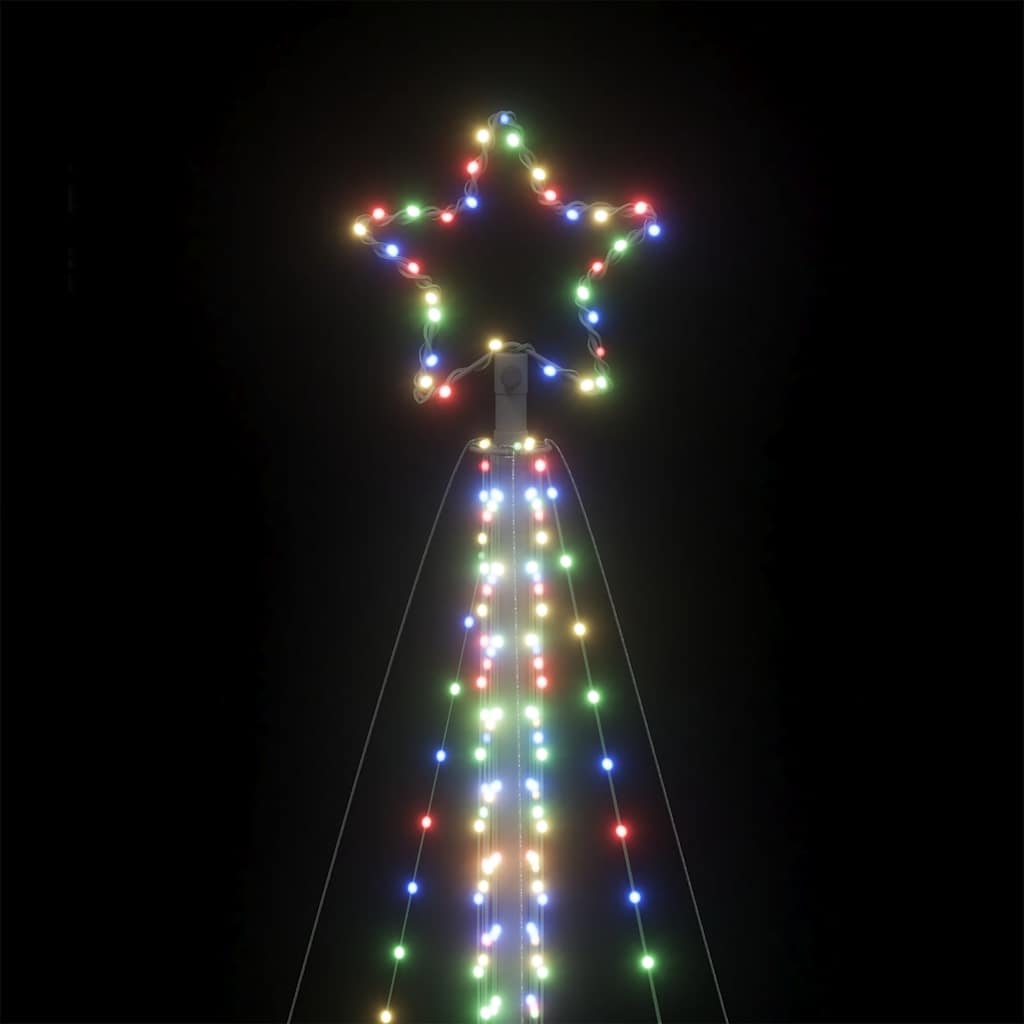 LED božićno drvce 789 LED šarenih 476 cm