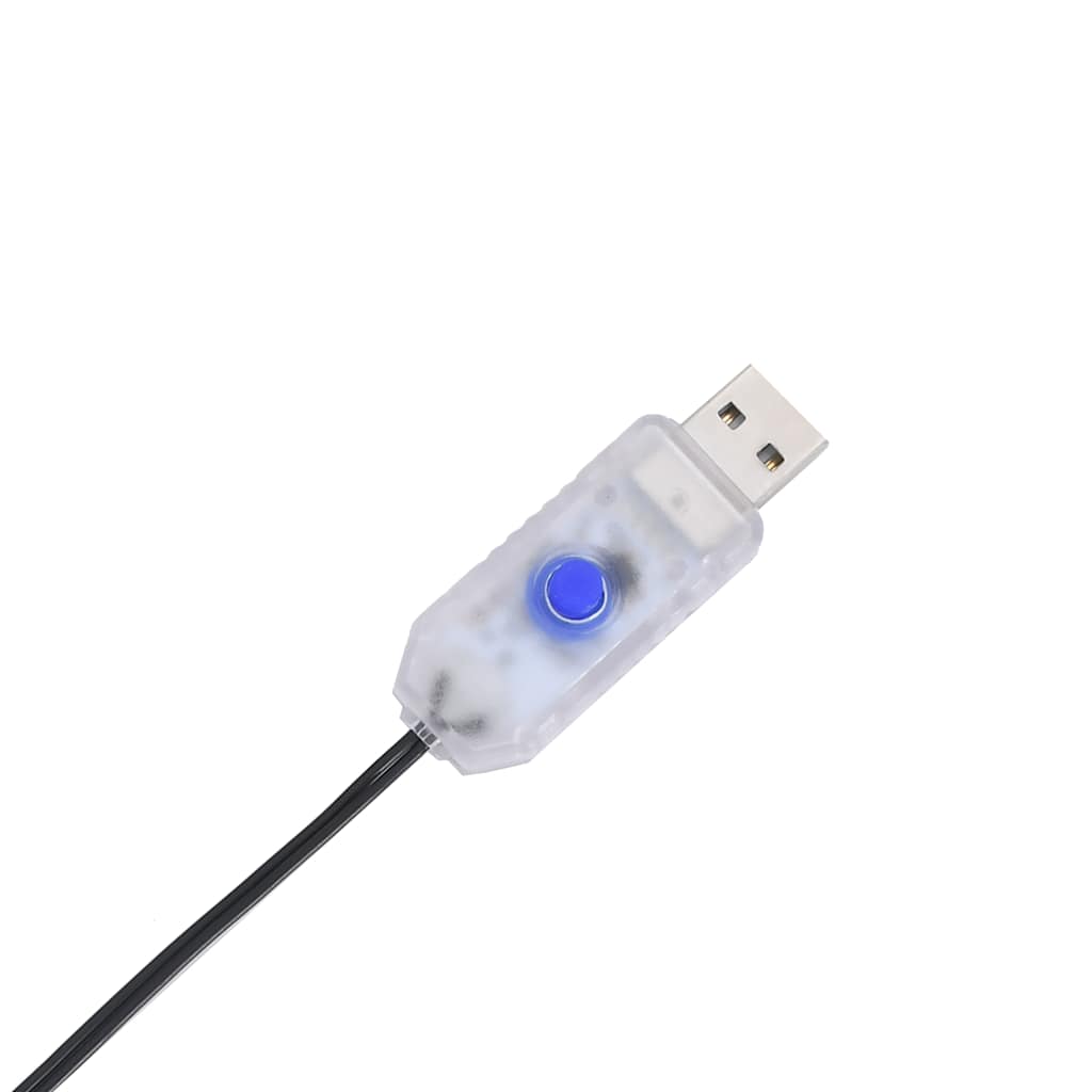 Božićna svjetla Silueta zvijezde 115 LED dioda toplo bijela