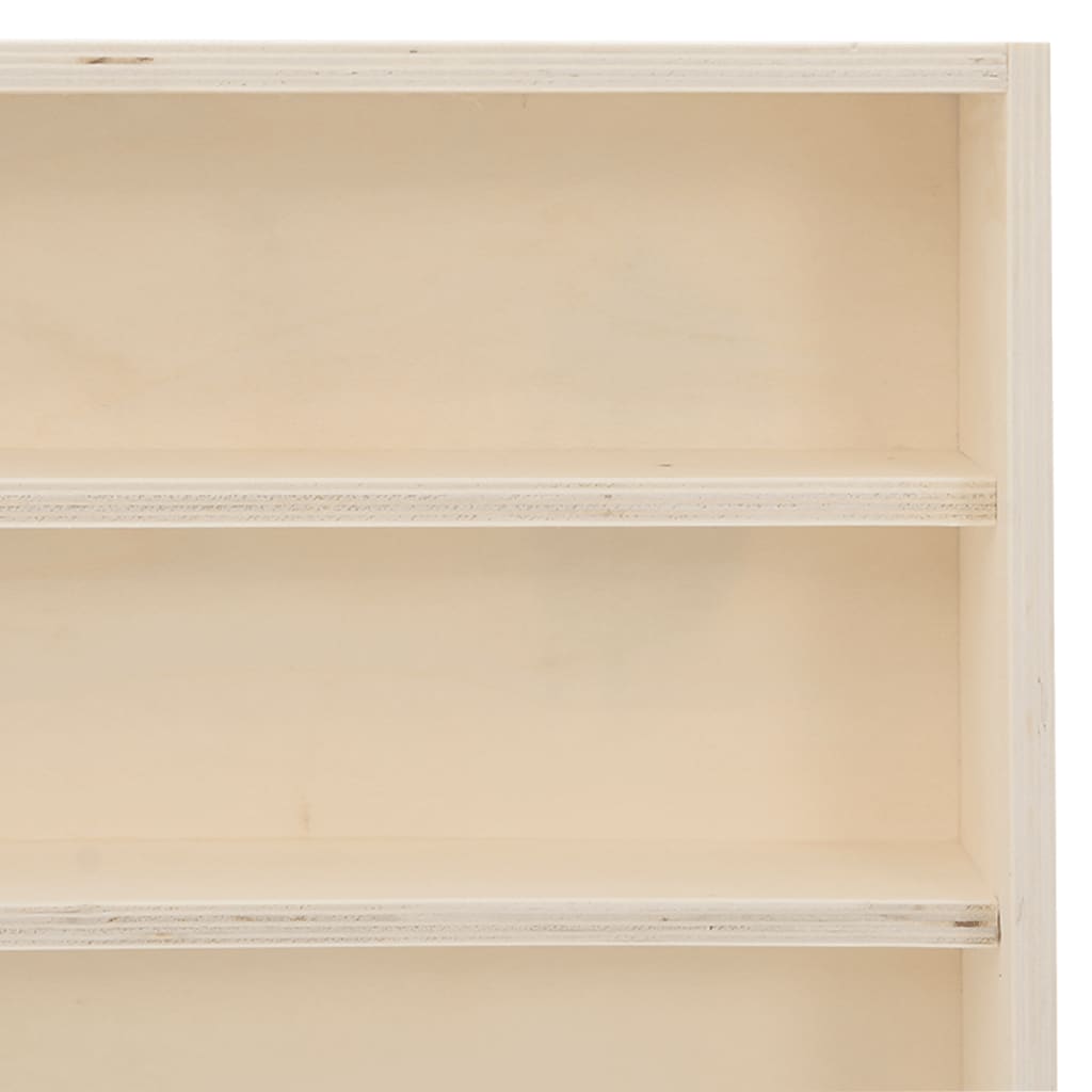 Drvena kolekcionarska vitrina sa 6 polica 40x8,5x55 cm
