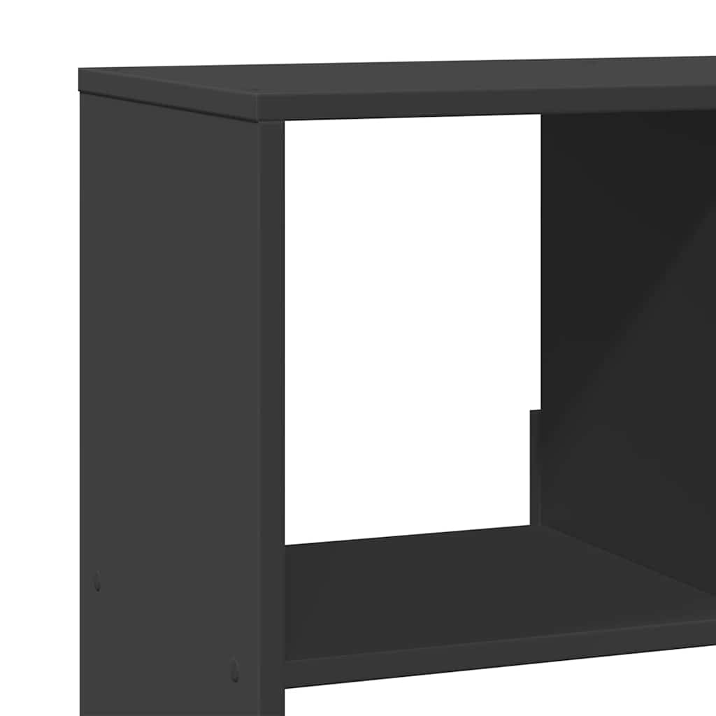 Regal za knjige crni 100x33x156,5 cm od konstruiranog drva