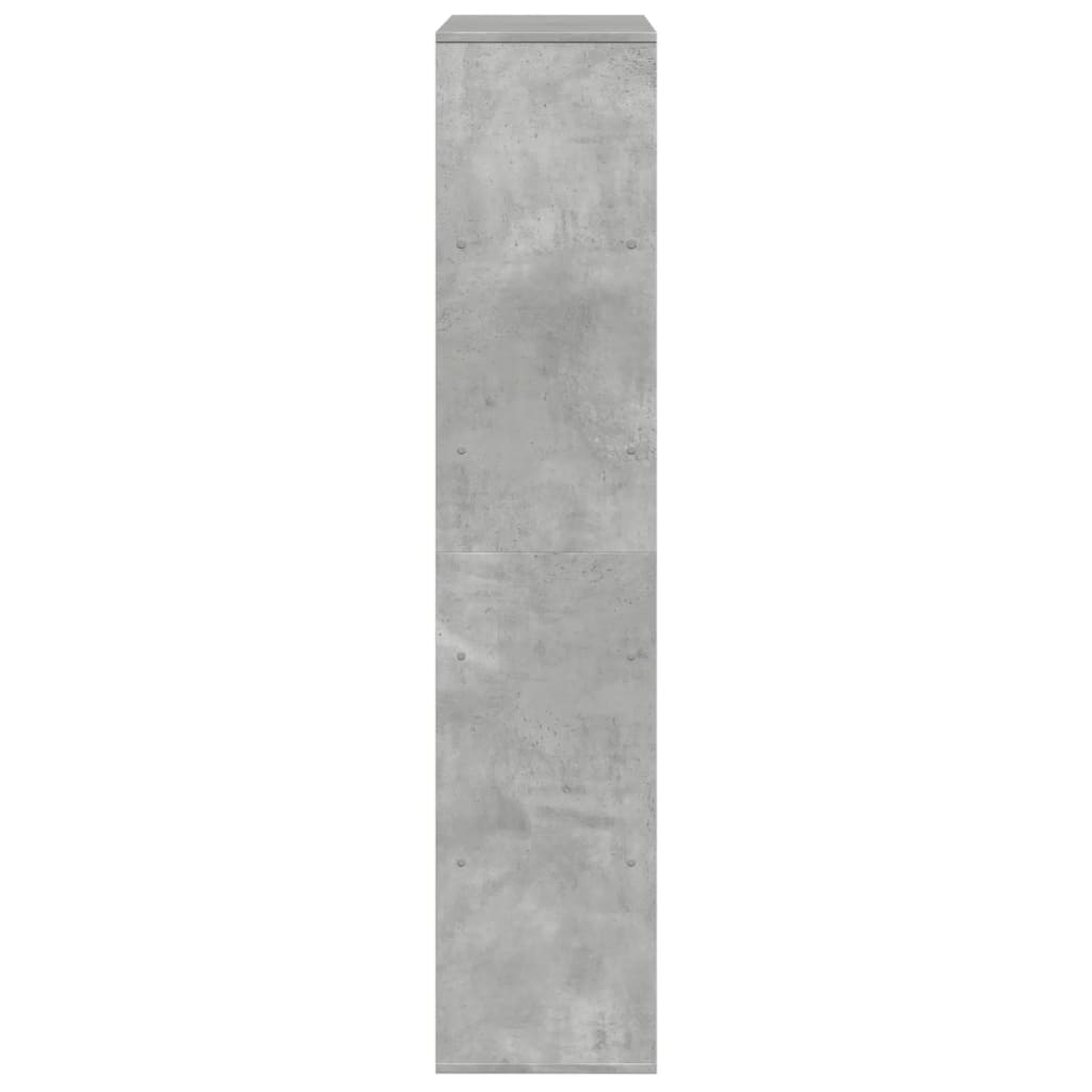 Regal za knjige boja betona 100x33x156,5 cm konstruirano drvo