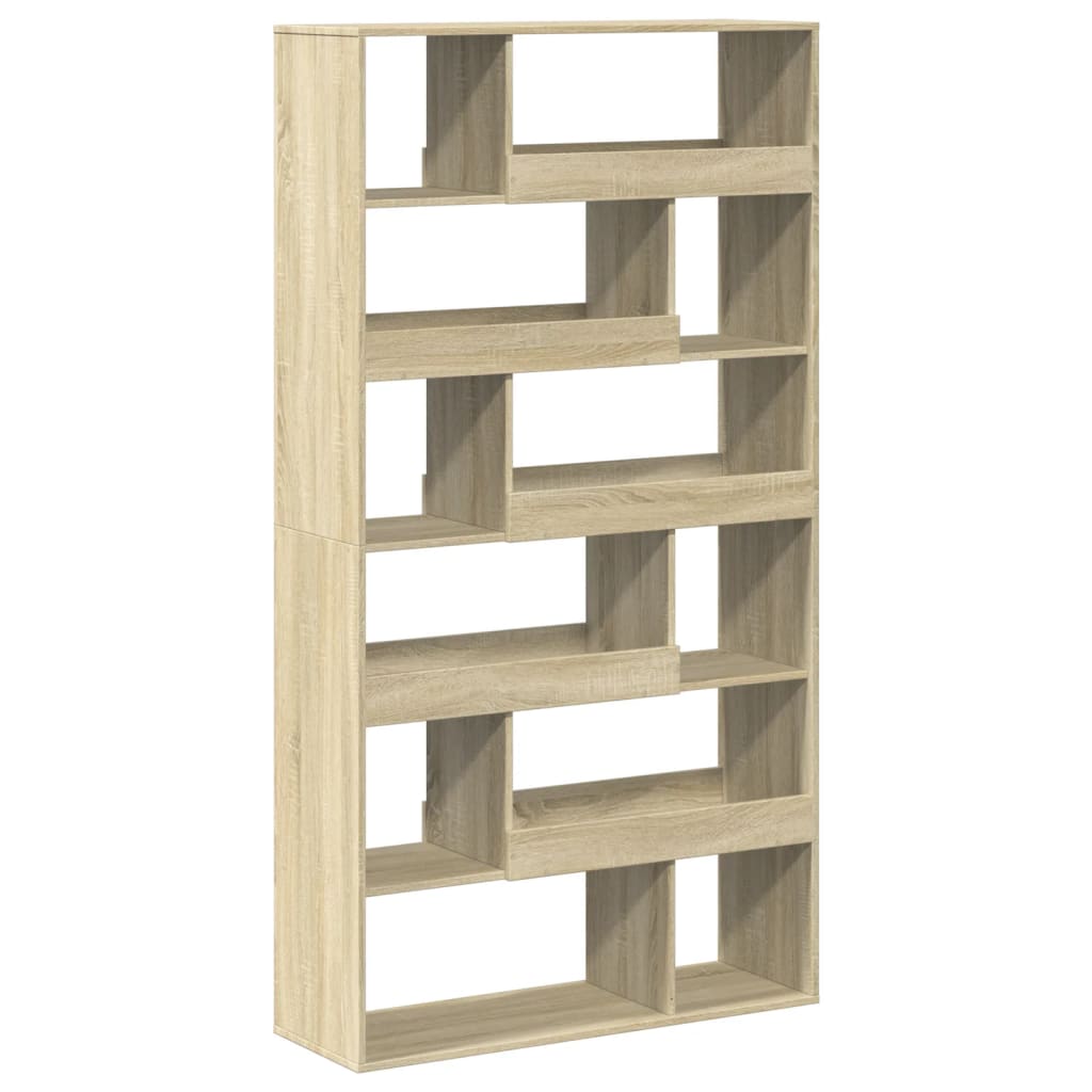 Regal za knjige boja hrasta 100x33x187,5 cm konstruirano drvo