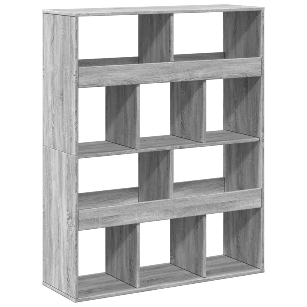 Regal za knjige boja hrasta 100x33x125,5 cm konstruirano drvo