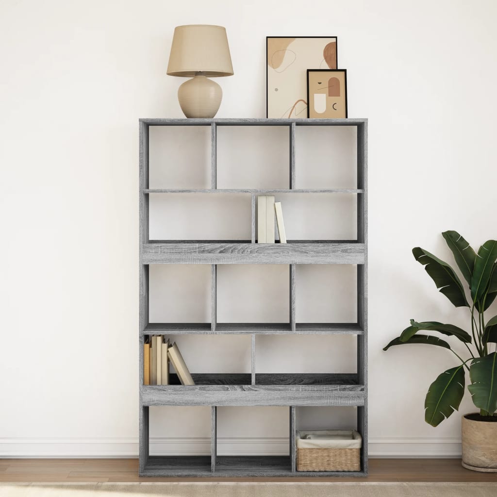 Regal za knjige boja hrasta 100x33x156,5 cm konstruirano drvo