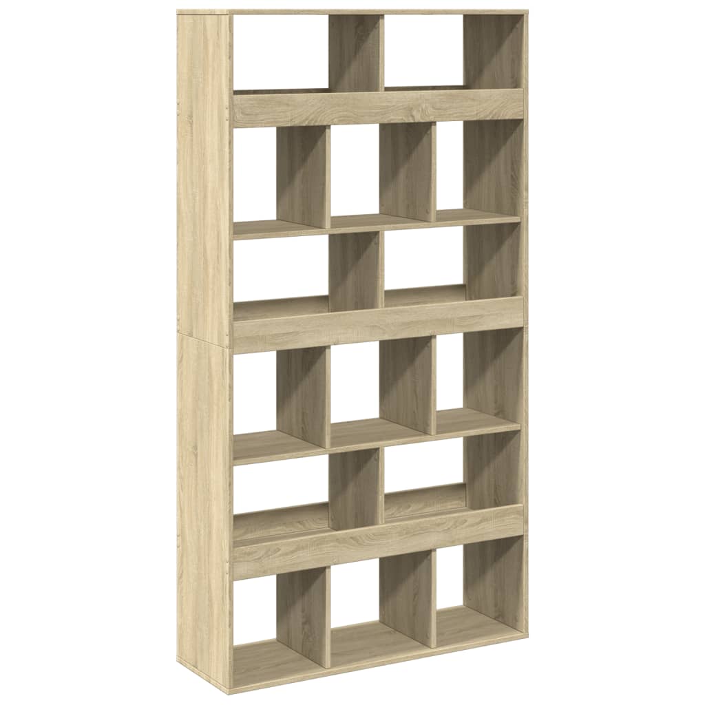 Regal za knjige boja hrasta 100x33x187,5 cm konstruirano drvo
