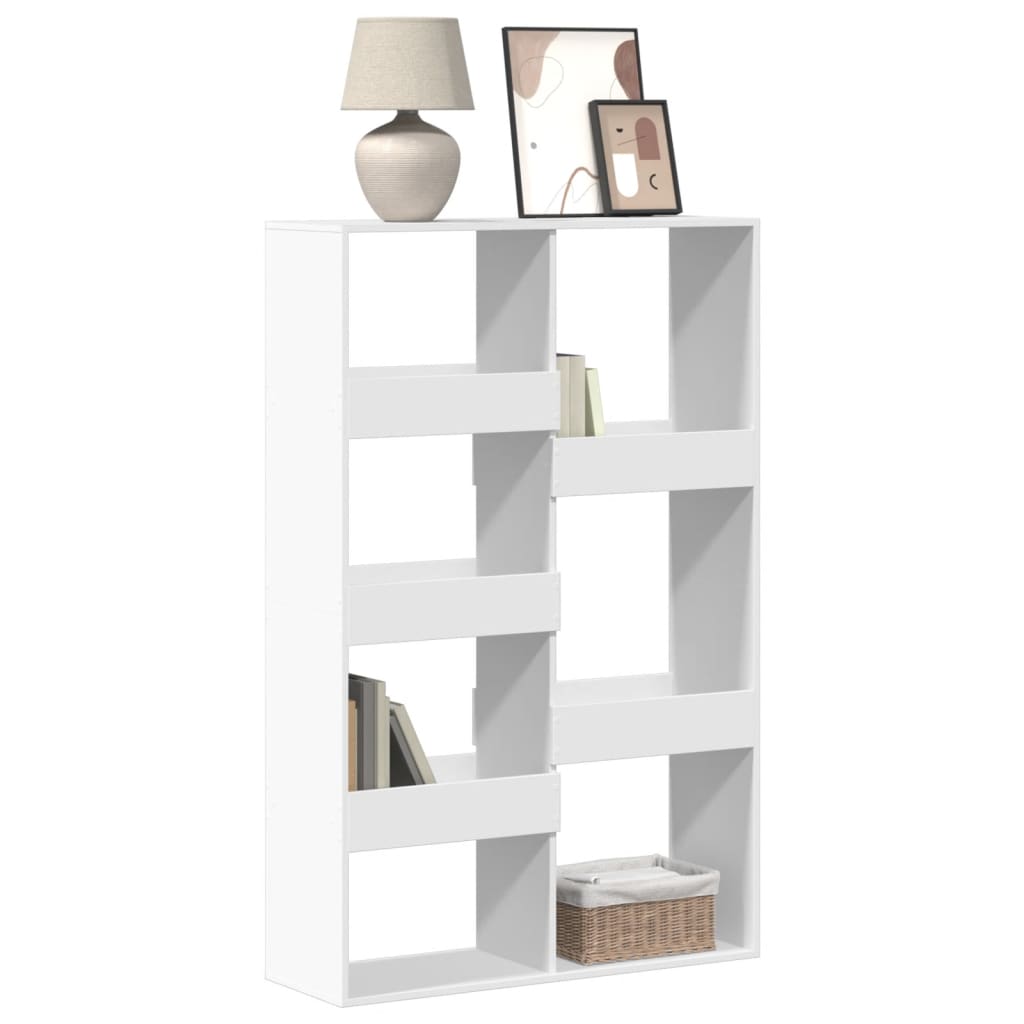 Regal za knjige bijeli 100x33x155,5 cm od konstruiranog drva