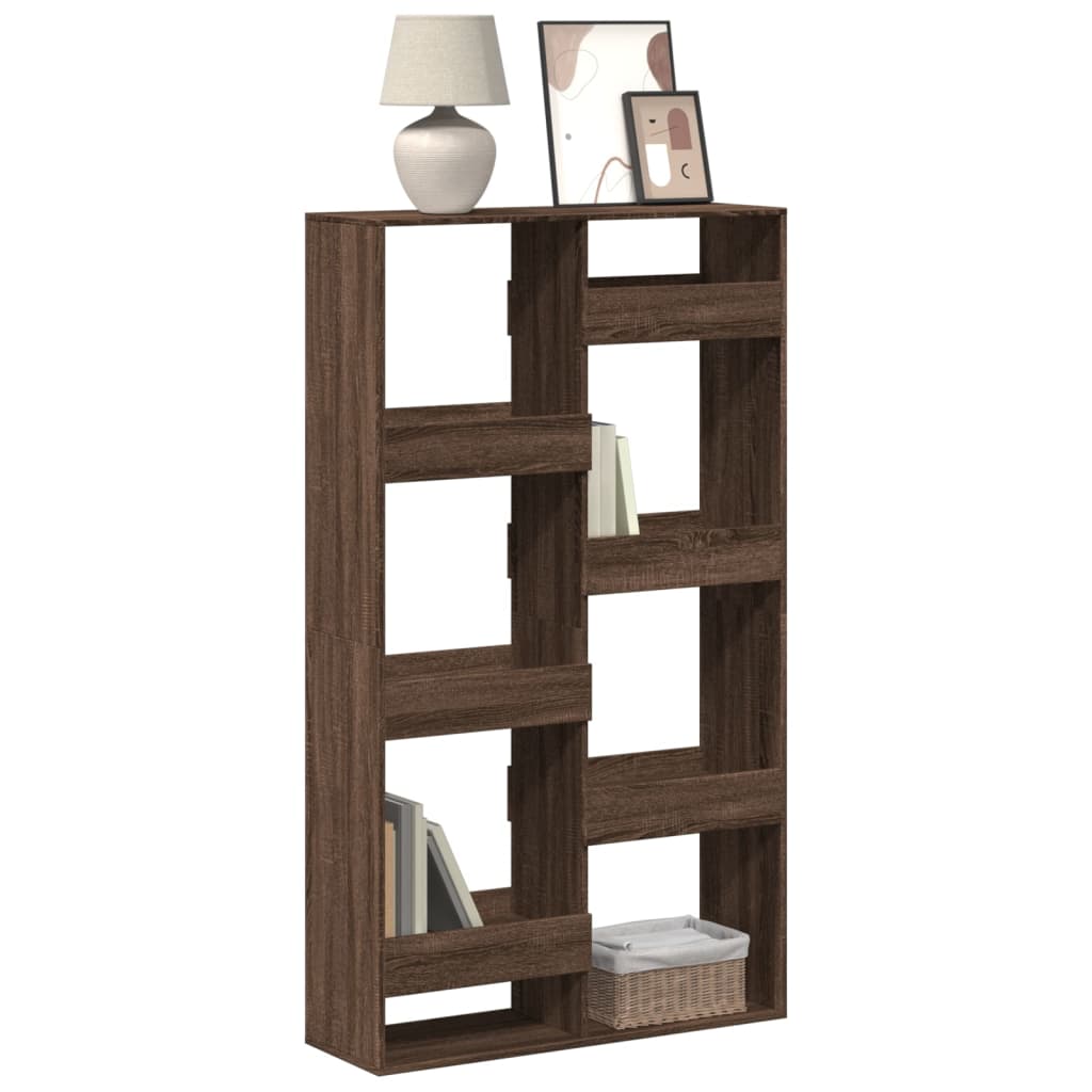 Regal za knjige boja hrasta 100x33x175 cm konstruirano drvo