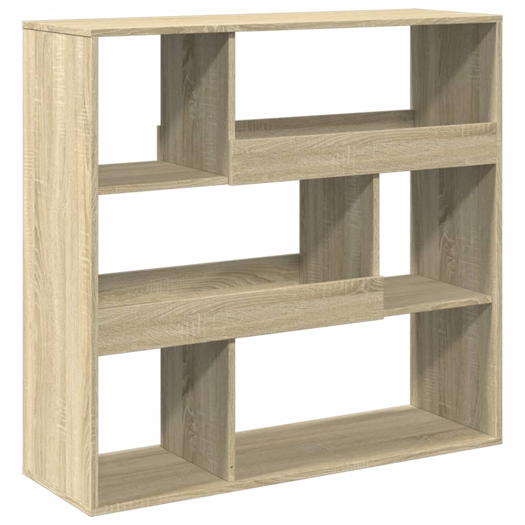 Sobna pregrada boja hrasta 100 x 33 x 94,5 cm konstruirano drvo