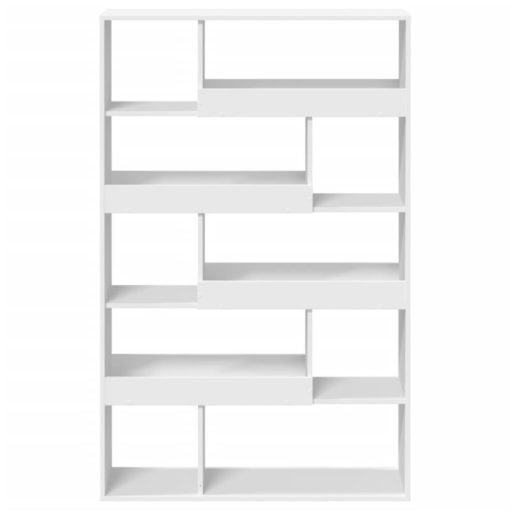 Sobna pregrada bijela 100x33x156,5 cm konstruirano drvo