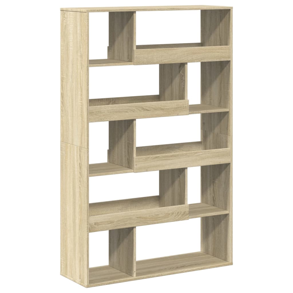 Sobna pregrada boja hrasta 100x33x156,5 cm konstruirano drvo