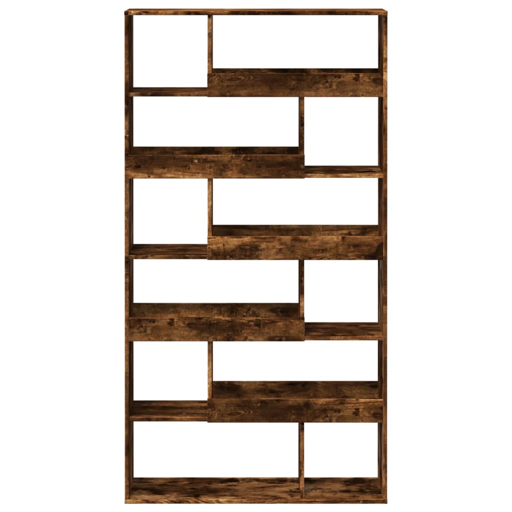Sobna pregrada boja hrasta 100x33x187,5 cm konstruirano drvo