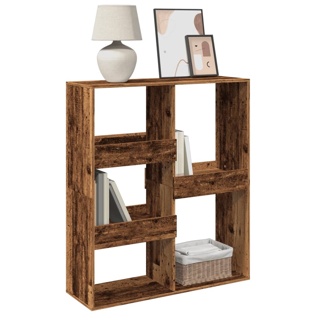 Sobna pregrada boja drva 100x33x115 cm konstruirano drvo
