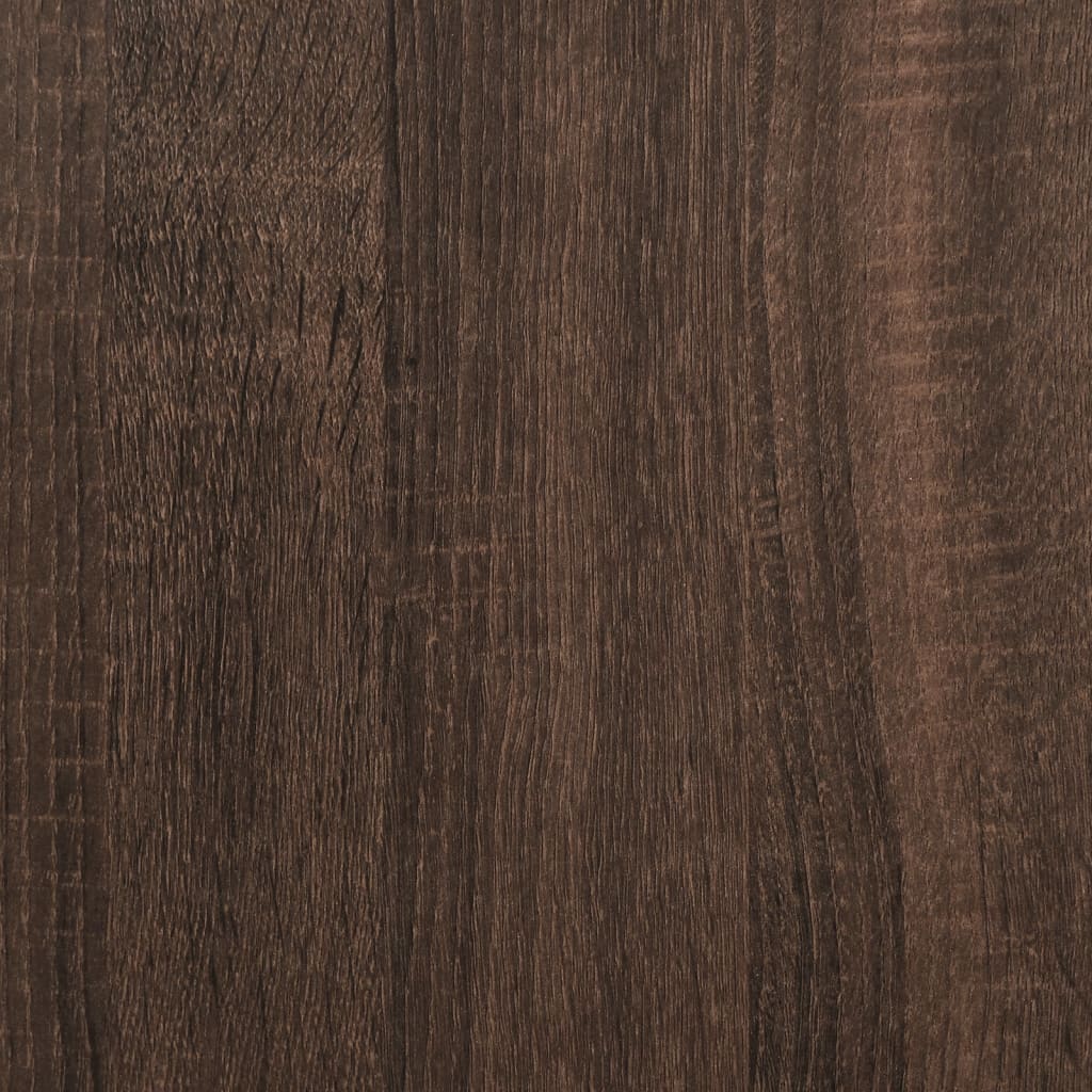 Sobna pregrada boja hrasta 100x33x155,5 cm konstruirano drvo
