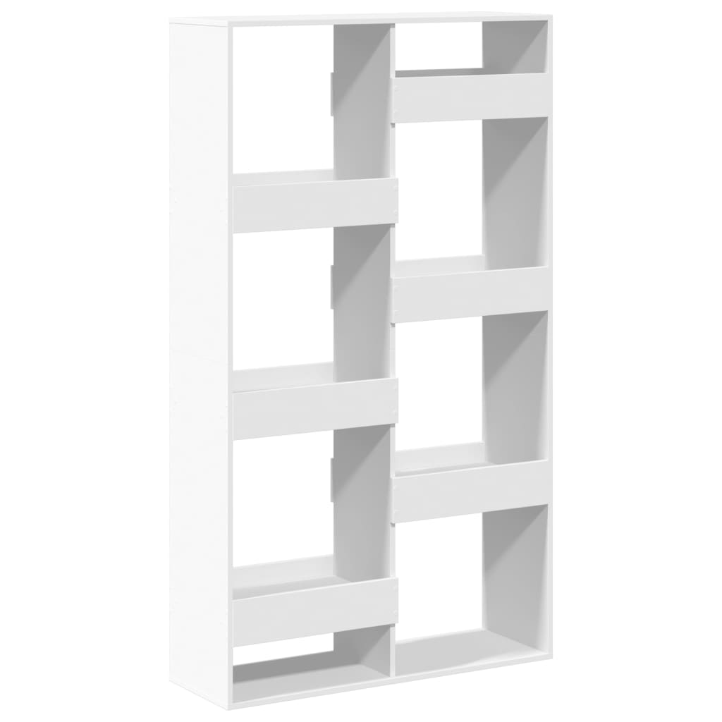 Sobna pregrada bijela 100 x 33 x 175 cm od konstruiranog drva