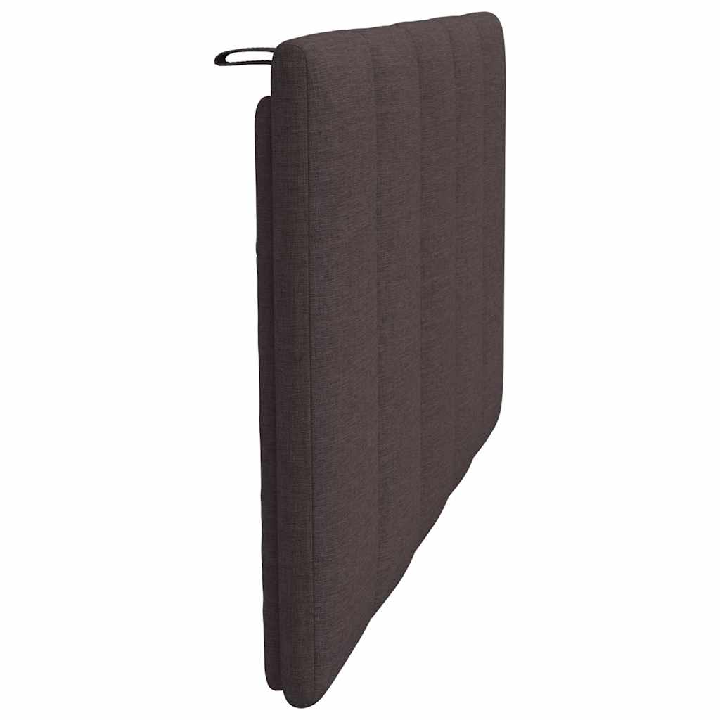 Jastuk za uzglavlje Hanko tamnosmeđi 80 cm od tkanine
