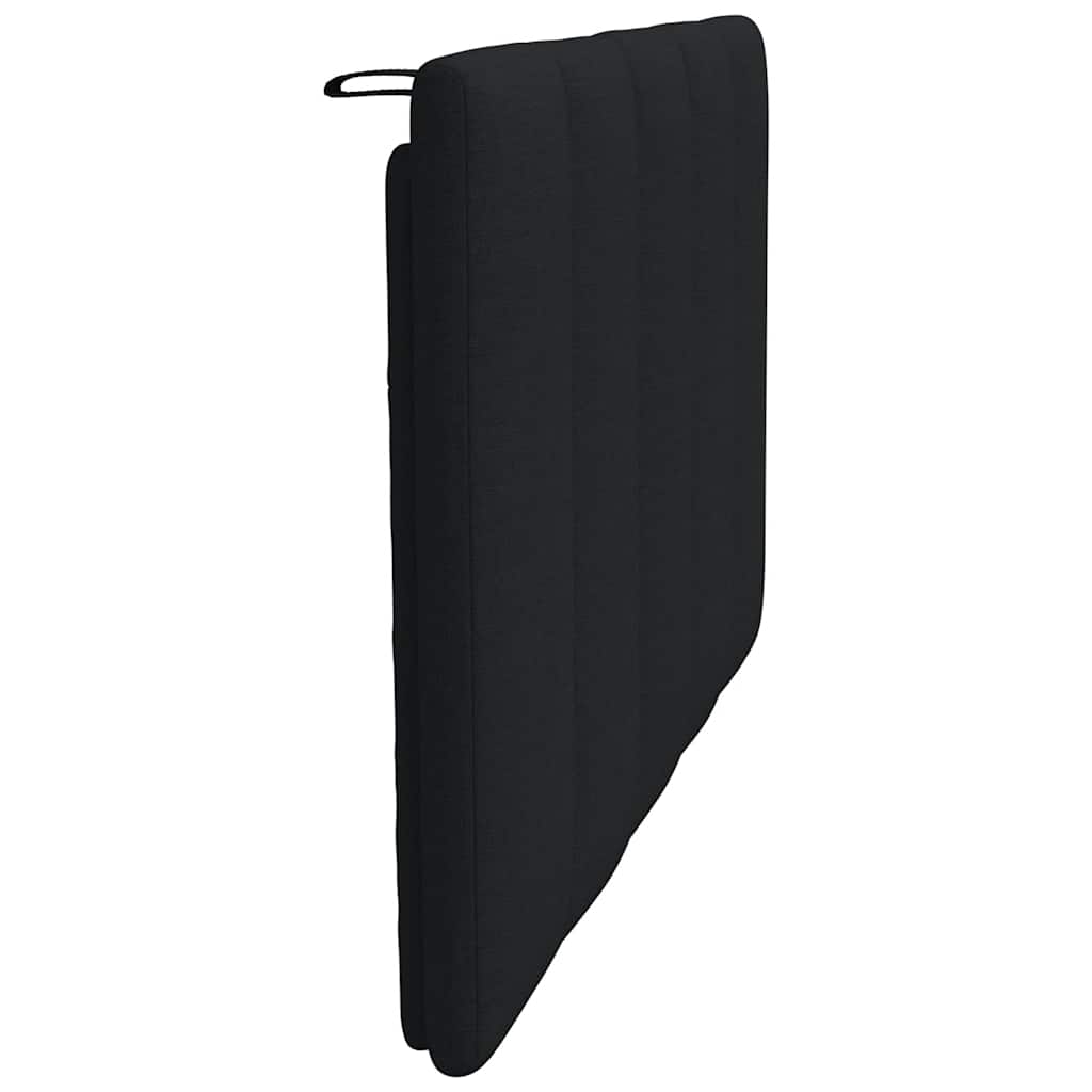 Jastuk za uzglavlje Hanko crni 90 cm od tkanine