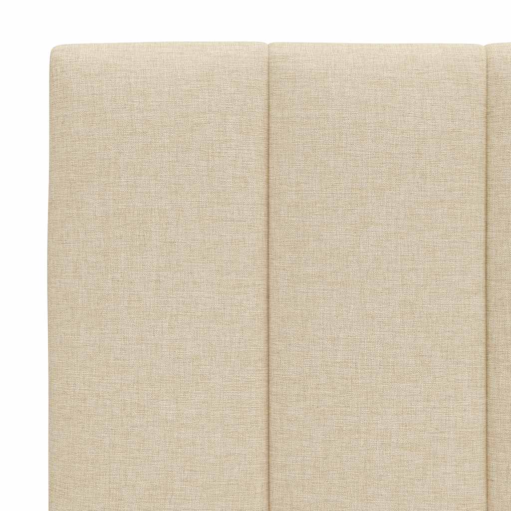 Jastuk za uzglavlje Hanko krem 90 cm od tkanine