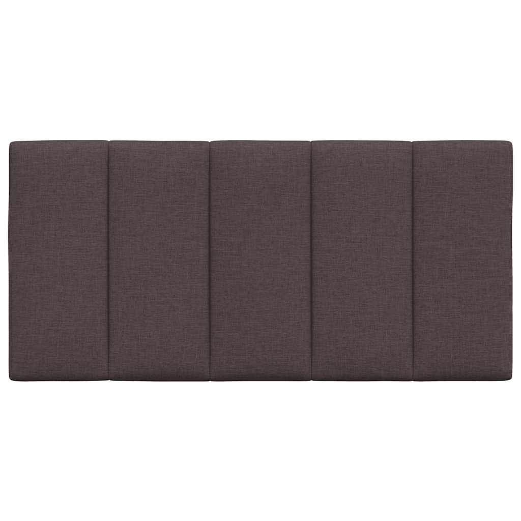 Jastuk za uzglavlje Hanko tamnosmeđi 100 cm od tkanine