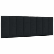 Jastuk za uzglavlje Hanko crni 120 cm od tkanine