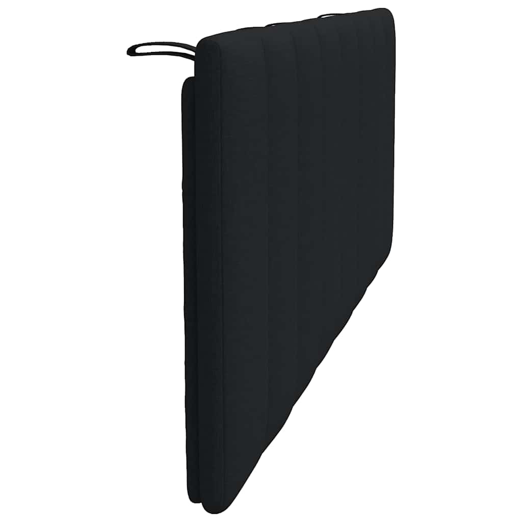 Jastuk za uzglavlje Hanko crni 140 cm od tkanine