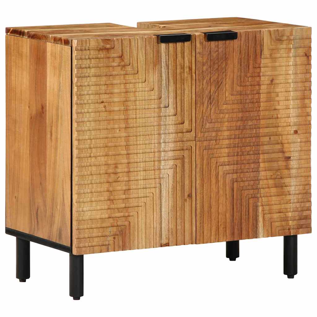 Set ormarića za kupaonicu 2 kom. Prirodna 62 x 33 x 58 cm
