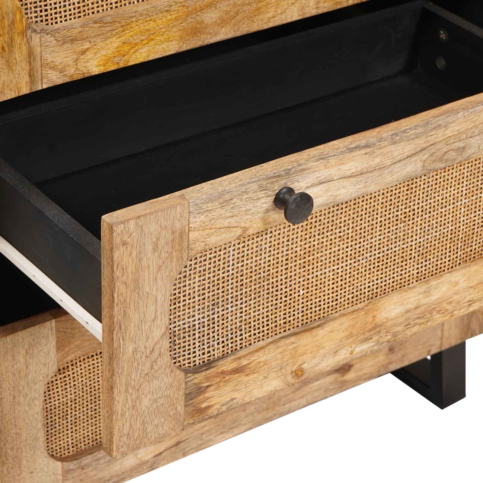 Kreveta 2 pcs Smeđa 60 x 33 x 75 cm Čvrsto drvo manga