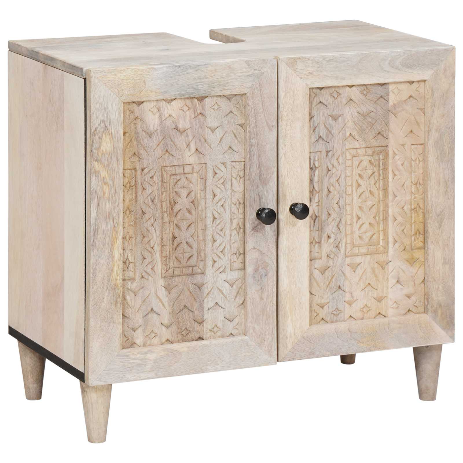 Set namještaja za kupaonicu 4 pcs Bijelo Konstruirano drvo